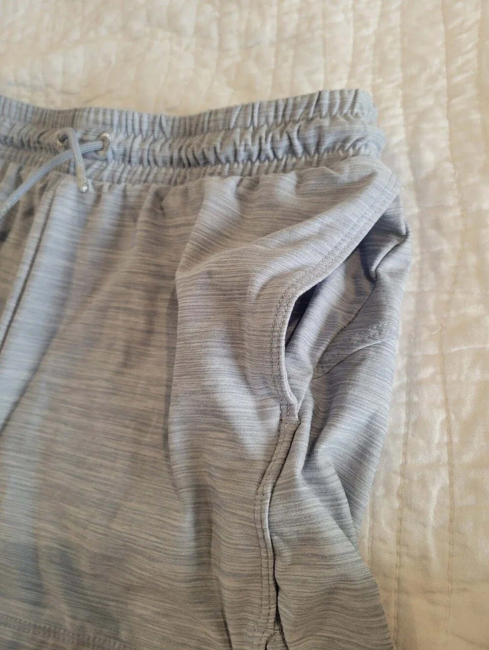 Lot of 2 Girls Athletic Shorts - Gray And Black Floral